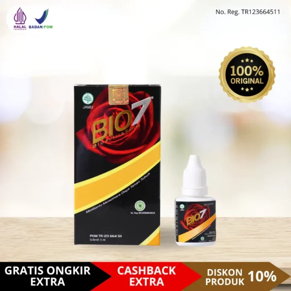 BIO 7 JAMU TETES ORIGINAL 100%