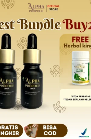 Alpha Propolis Original 100% Asli ( BELI 2 FREE HERBAL KING O SERIES)