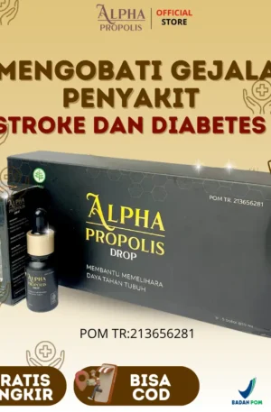 Alpha Propolis Drop Original 100% Asli Obat Herbal
